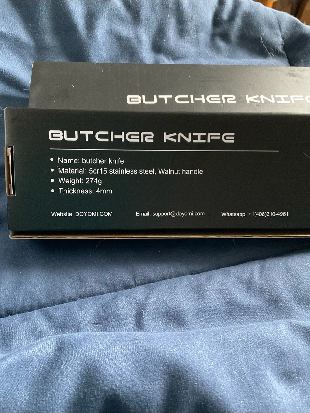 Doyomi Butcher Knife - Black